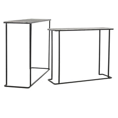 Jonah Brass Antique Console Table (Set of 2) - Ornate Home