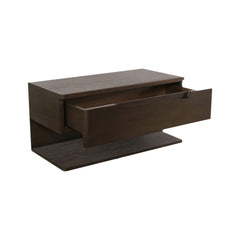 Jonah Dark Brown Floating Nightstand - Ornate Home