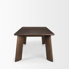 Jonan Dark Brown Rectangular Dining Table