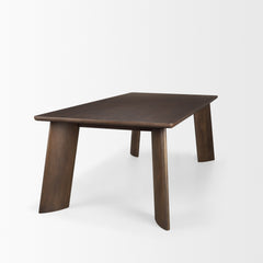 Jonan Dark Brown Rectangular Dining Table