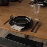 Jonan Medium Brown Rectangular Dining Table
