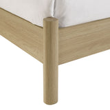 Jonas Natural Queen Bed - Ornate Home