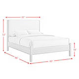 Jonas Natural Queen Bed - Ornate Home