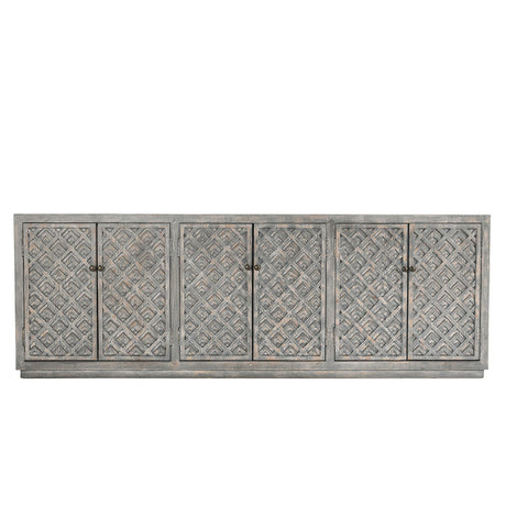 Jonas Timeworn Gray Cabinet - Ornate Home