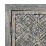 Jonas Timeworn Gray Cabinet - Ornate Home