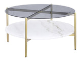 Jonelle Smoke Coffee Table - Ornate Home