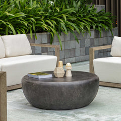 Jones Black Outdoor Coffee Table - Ornate Home