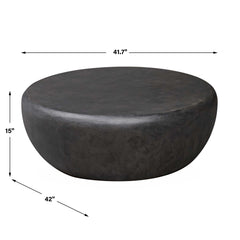 Jones Black Outdoor Coffee Table - Ornate Home