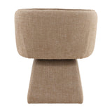 Jonie Camel Dining Swivel Chair - Ornate Home