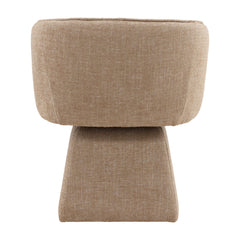 Jonie Camel Dining Swivel Chair - Ornate Home