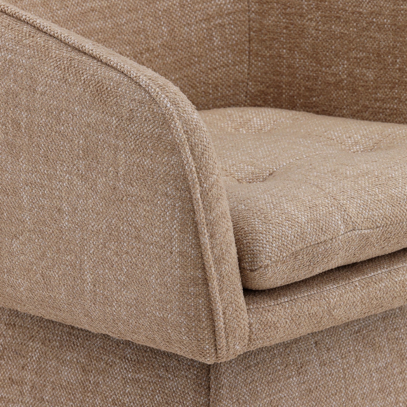 Jonie Camel Dining Swivel Chair - Ornate Home