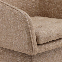 Jonie Camel Dining Swivel Chair - Ornate Home