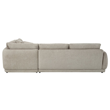 Jonina Beige Sectional Sofa - Ornate Home