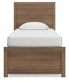 Jonnifer Auburn Twin Panel Bed - Ornate Home