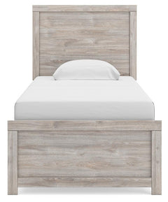 Jonnifer Gray Twin Panel Bed - Ornate Home