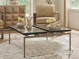 Jordan Antique Nickel/Smoke Cocktail Table - Ornate Home