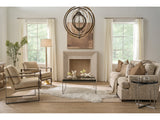 Jordan Antique Nickel/Smoke Cocktail Table - Ornate Home