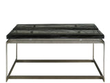 Jordan Antique Nickel/Smoke Cocktail Table - Ornate Home
