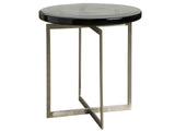 Jordan Antique Nickel/Smoke Spot Table - Ornate Home
