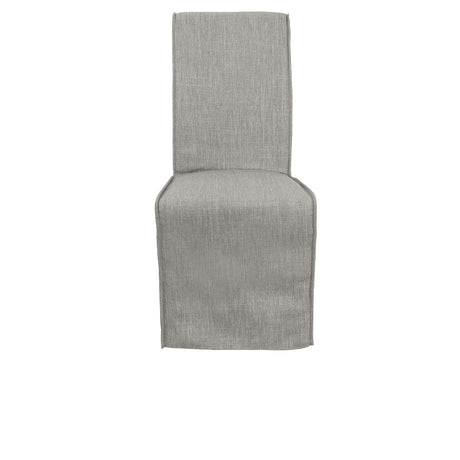 Jordan Cool Gray Upholstered Dining Chair (Set of 2) - Ornate Home