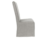 Jordan Cool Gray Upholstered Dining Chair (Set of 2) - Ornate Home