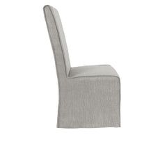 Jordan Cool Gray Upholstered Dining Chair (Set of 2) - Ornate Home