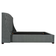 Jordan Espresso California King Shelter Bed (54" H) - Ornate Home