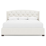 Jordan Espresso King Storage Shelter Bed (54" H) - Ornate Home