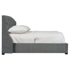 Jordan Espresso Queen Shelter Bed Extended (54" H) - Ornate Home