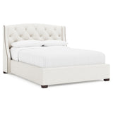 Jordan Espresso Queen Storage Shelter Bed (54" H) - Ornate Home