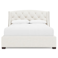Jordan Espresso Queen Storage Shelter Bed (54" H) - Ornate Home