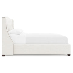 Jordan Espresso Queen Storage Shelter Bed (54" H) - Ornate Home