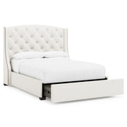 Jordan Espresso Queen Storage Shelter Bed (64" H) - Ornate Home