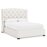 Jordan Espresso Queen Storage Shelter Bed (64" H) - Ornate Home