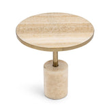 Jordyn Champagne Large Accent Table - Ornate Home
