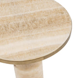 Jordyn Champagne Large Accent Table - Ornate Home
