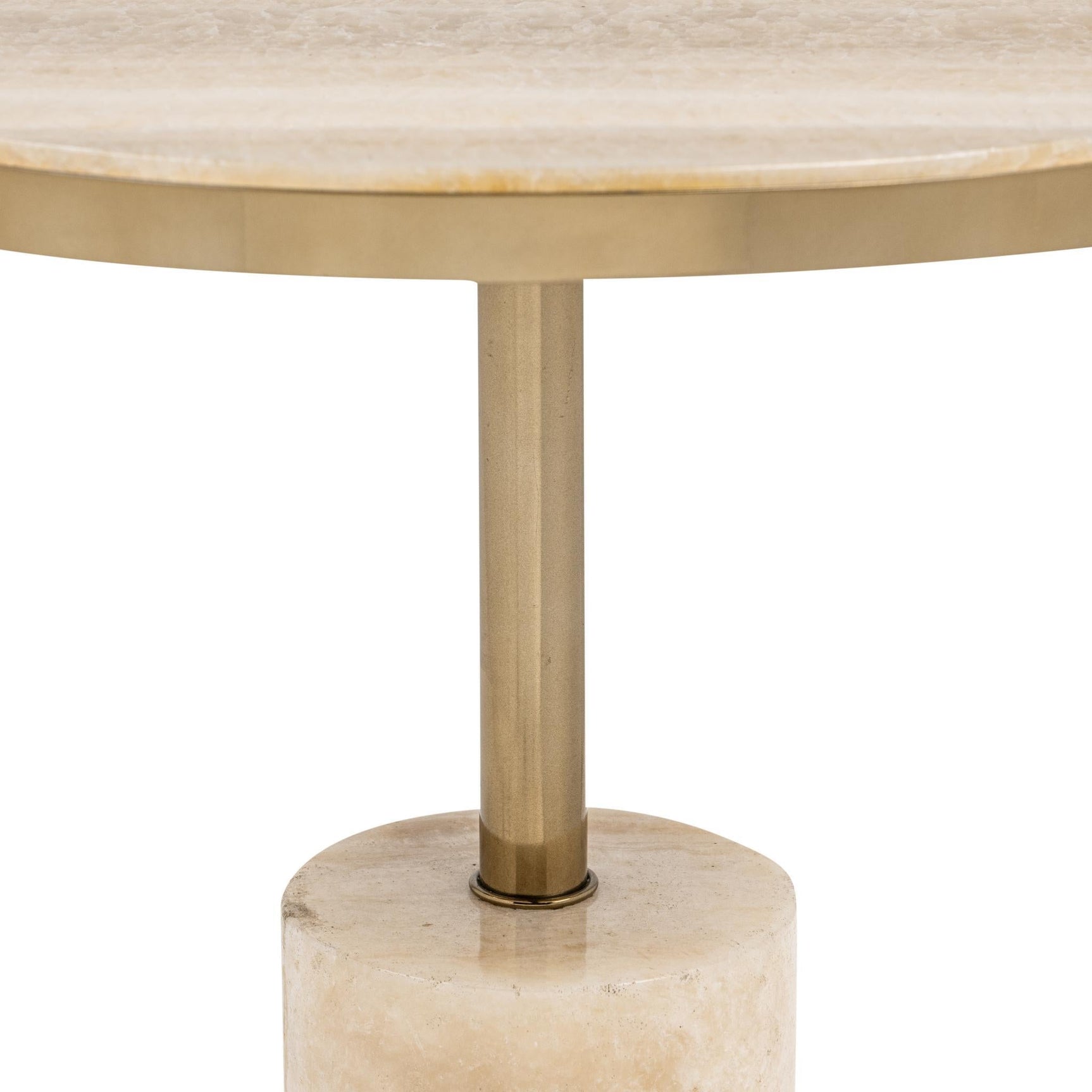 Jordyn Champagne Large Accent Table - Ornate Home
