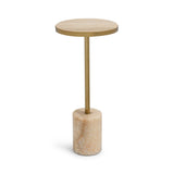 Jordyn Champagne Medium Accent Table - Ornate Home