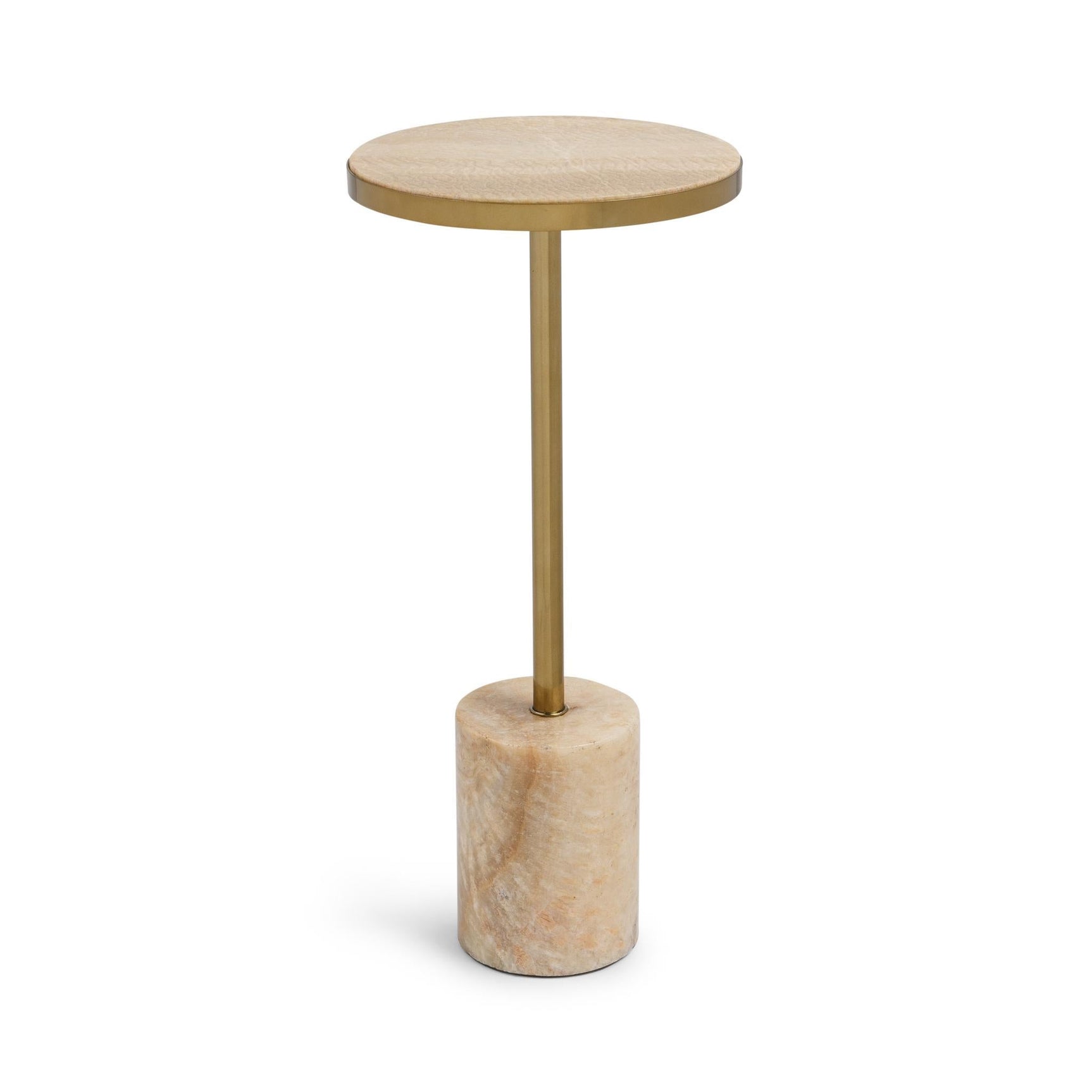 Jordyn Champagne Medium Accent Table - Ornate Home