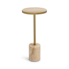 Jordyn Champagne Medium Accent Table - Ornate Home