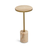 Jordyn Champagne Medium Accent Table - Ornate Home
