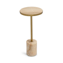 Jordyn Champagne Medium Accent Table - Ornate Home