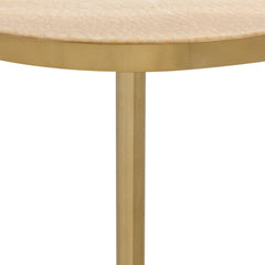 Jordyn Champagne Medium Accent Table - Ornate Home