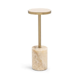 Jordyn Champagne Small Accent Table - Ornate Home