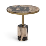 Jordyn Molten Husk Large Accent Table - Ornate Home