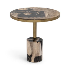 Jordyn Molten Husk Large Accent Table - Ornate Home