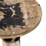 Jordyn Molten Husk Large Accent Table - Ornate Home