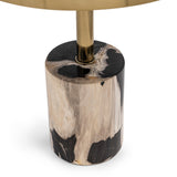 Jordyn Molten Husk Large Accent Table - Ornate Home