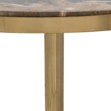 Jordyn Molten Husk Large Accent Table - Ornate Home