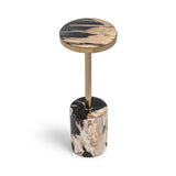 Jordyn Molten Husk Medium Accent Table - Ornate Home